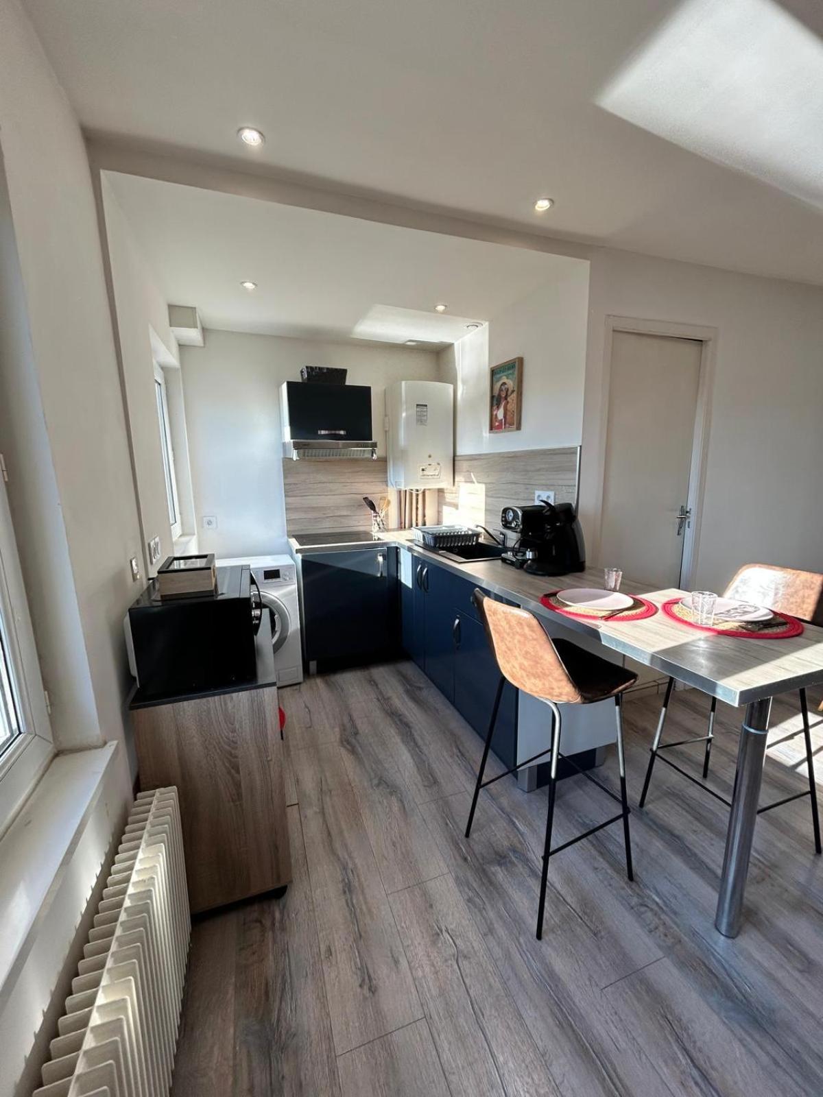 Appartement F2 Meuble 敦刻尔克 外观 照片