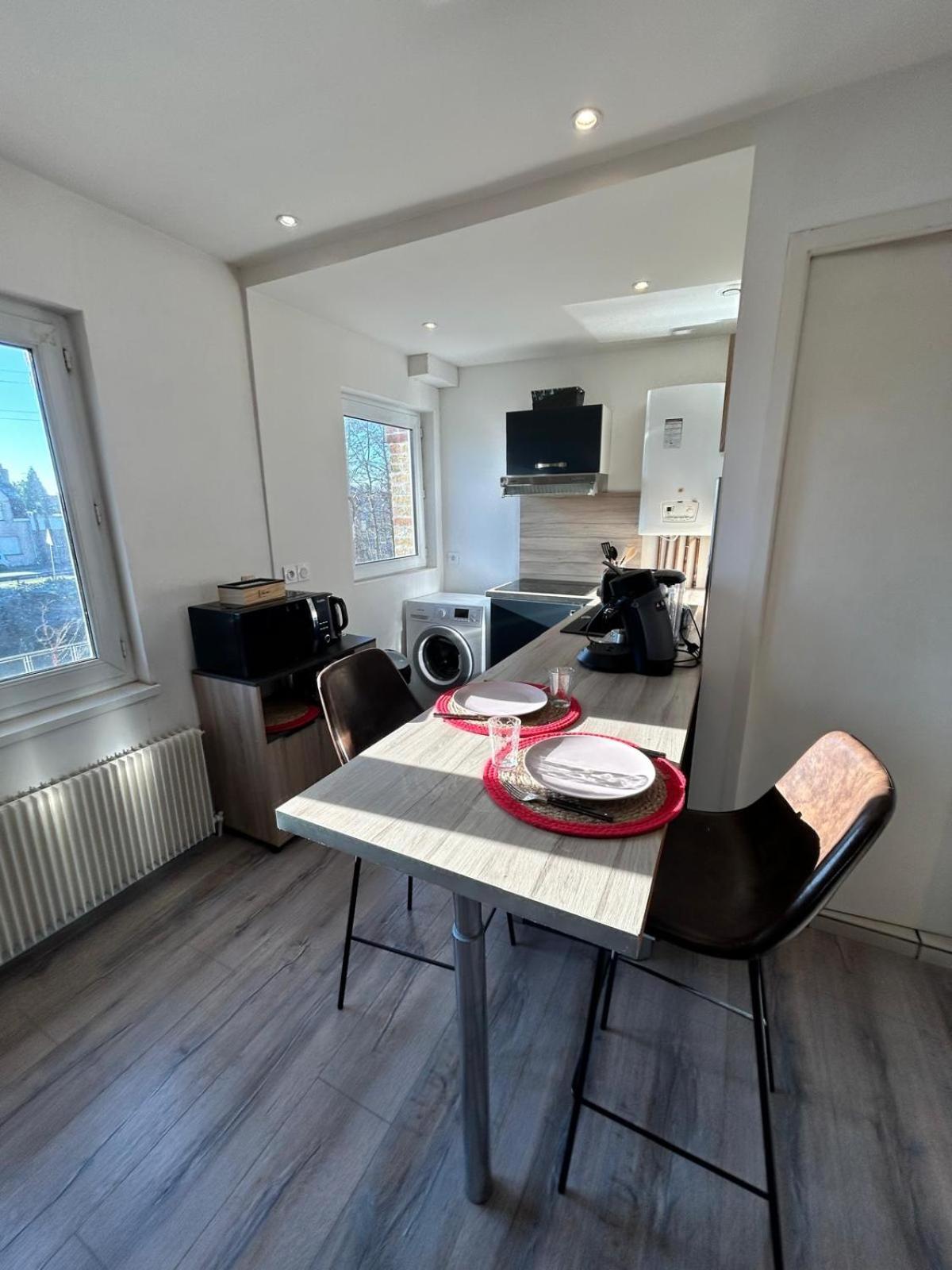 Appartement F2 Meuble 敦刻尔克 外观 照片